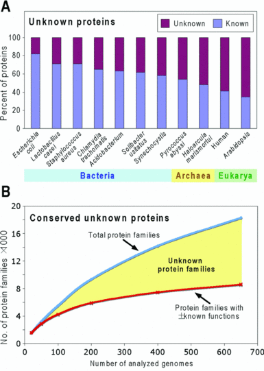 biochimej Nombre proteines inconnues